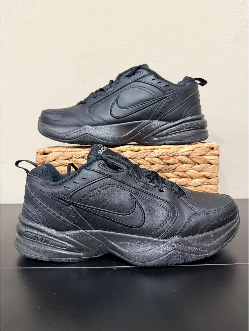 Size 10 - Nike Air Monarch 4 “Black”
